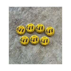 [LOT OF 7] VTG Late 70s 1.25" Dave Edmunds Classic Rock Rockpile Band Pin Badge